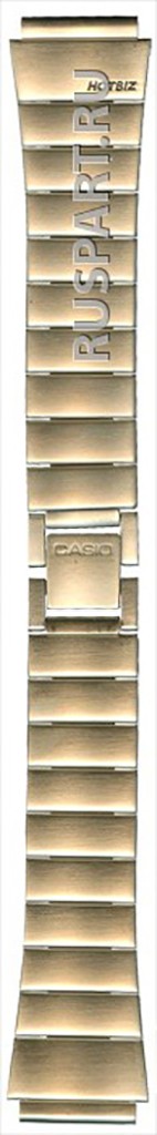 Casio DB-2000DG-1V - Желтый Браслет наручных часов металлический в интернет-магазине Watchband.ru.