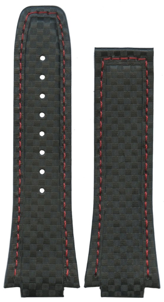 Ремешок для часов Alpina AL-28CGR (цвет: Черный) - купить в интернет-магазине Watchband.ru.