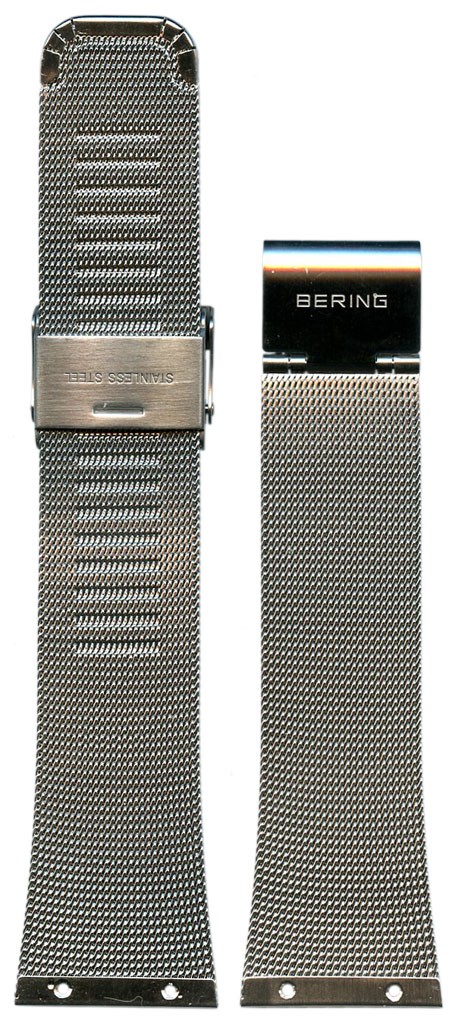 Bering SY-23-70-110-20 - Стальной Браслет наручных часов металлический плетеный в интернет-магазине Watchband.ru.