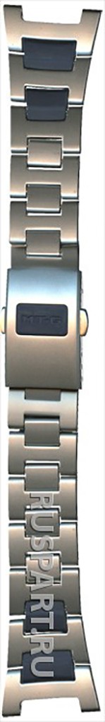 Браслет для часов Casio GC-2000-2AV (цвет: Белый, материал: Нержавеющая сталь) - купить в интернет-магазине Watchband.ru.