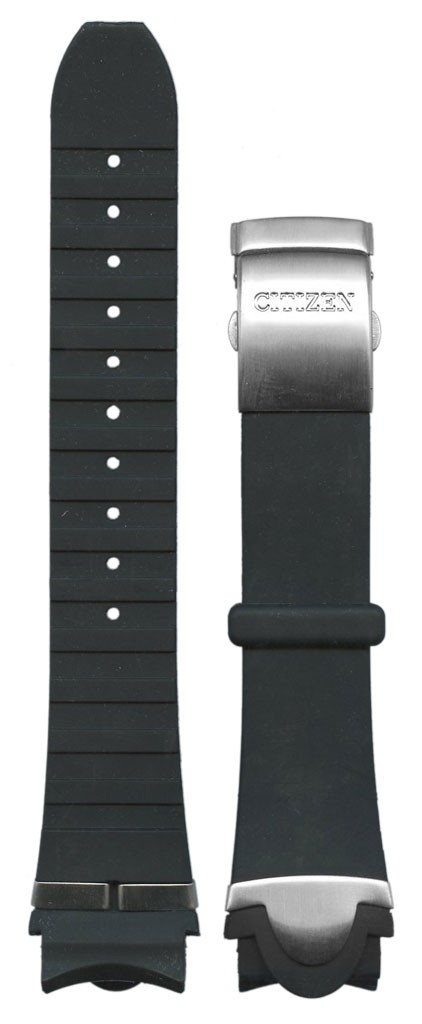 Ремешок для часов Citizen AN0730 (цвет: Черный, материал: Пластик) - купить в интернет-магазине Watchband.ru.
