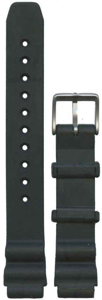 Ремешок для часов Citizen 
EC9480-09G (цвет: Черный, материал: Пластик, ширина ремешка: 18мм, ширина у застежки: 15мм) - купить в интернет-магазине Watchband.ru.