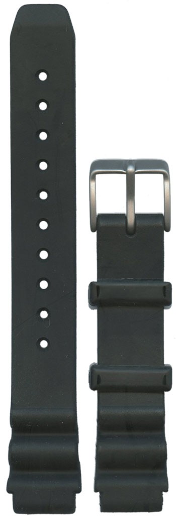 Ремешок для часов Citizen 
EC9480-09G (цвет: Черный, материал: Пластик, ширина ремешка: 18мм, ширина у застежки: 15мм) - купить в интернет-магазине Watchband.ru.