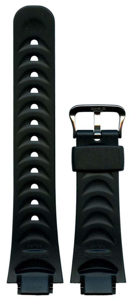 Ремешок для часов Casio G-2900-1A (цвет: Черный, материал: Пластик, ширина ремешка: 26мм) - купить в интернет-магазине Watchband.ru.
