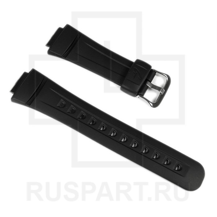 Ремешок для часов Casio G-2900-1A (цвет: Черный, материал: Пластик, ширина ремешка: 26мм) - купить в интернет-магазине Watchband.ru.