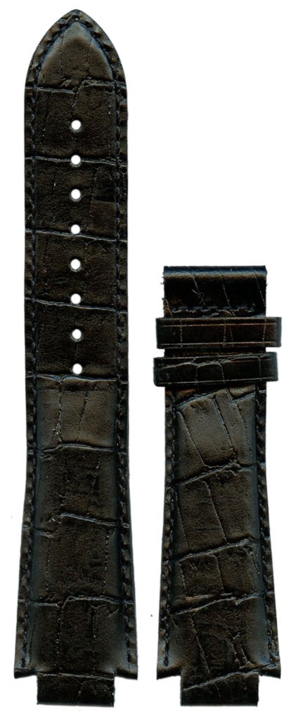 Ремешок для часов Tissot L875 (цвет: Черный, материал: Кожа, ширина ремешка: 24мм, ширина у застежки: 18мм, длина: 220) - купить в интернет-магазине Watchband.ru.