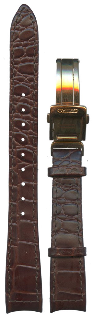 Ремешок наручных часов, кожаный Seiko SRKZ84P1
