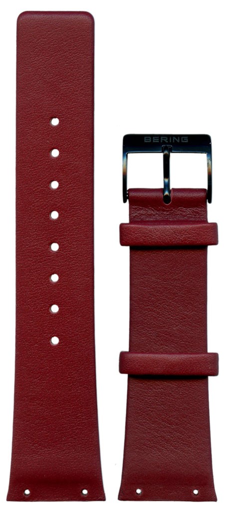 Bering 32035-649 - Красный Ремешок наручных часов, кожаный в интернет-магазине Watchband.ru.