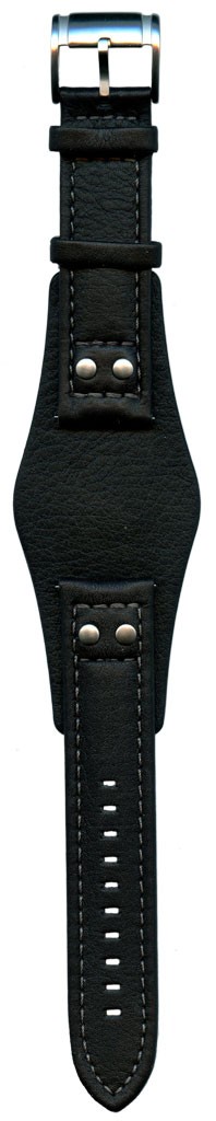 Ремешок для часов Fossil CH2586 (цвет: Черный, материал: Кожа, ширина ремешка: 22мм) - купить в интернет-магазине Watchband.ru.