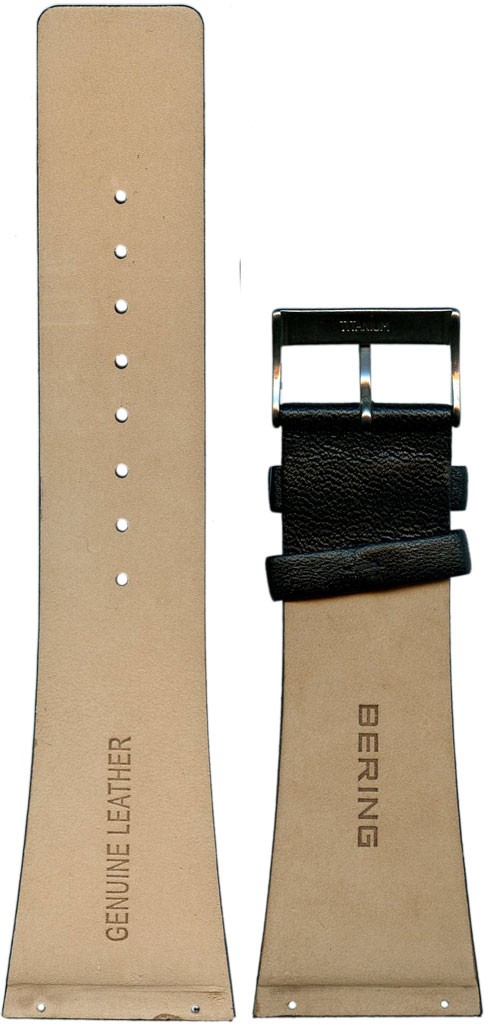 Bering 11233-402 - Черный Ремешок наручных часов, кожаный в интернет-магазине Watchband.ru.