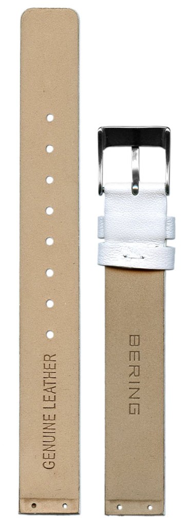 Ремешок для часов Bering 10725-854 (цвет: Белый, материал: Кожа) - купить в интернет-магазине Watchband.ru.