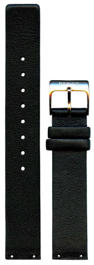 Bering 10729-446 - Черный Ремешок наручных часов, кожаный в интернет-магазине Watchband.ru.