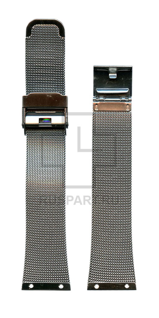 Браслет для часов Bering 11930-001 (цвет: Стальной, материал: Сталь, ширина ремешка: 20мм, длина: 190) - купить в интернет-магазине Watchband.ru.