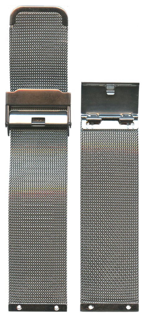Браслет для часов Bering 10222-010 (цвет: Стальной, ширина ремешка: 22мм, длина: 190) - купить в интернет-магазине Watchband.ru.
