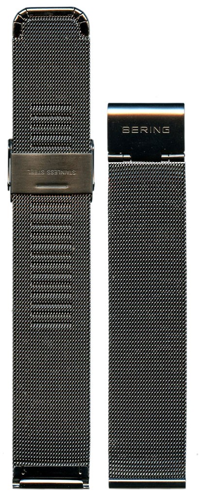 Браслет для часов Bering 11139-000 (цвет: Стальной) - купить в интернет-магазине Watchband.ru.