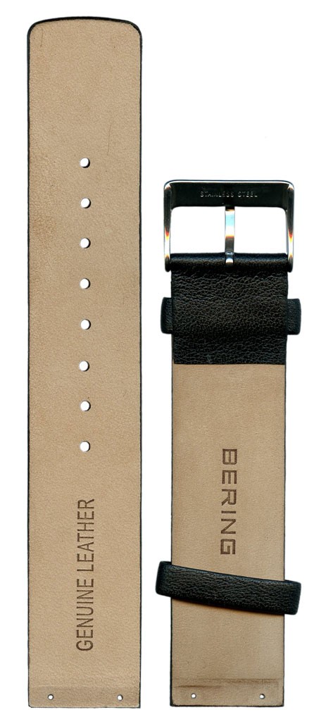 Bering 32834-442 - Черный Ремешок наручных часов, кожаный в интернет-магазине Watchband.ru.